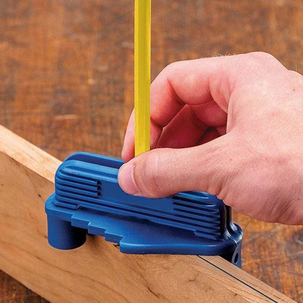 Center Gauge Drilling Hole Finder Portable Marking Woodworking Tool Connection Light Weight Scriber High Accuracy Locator