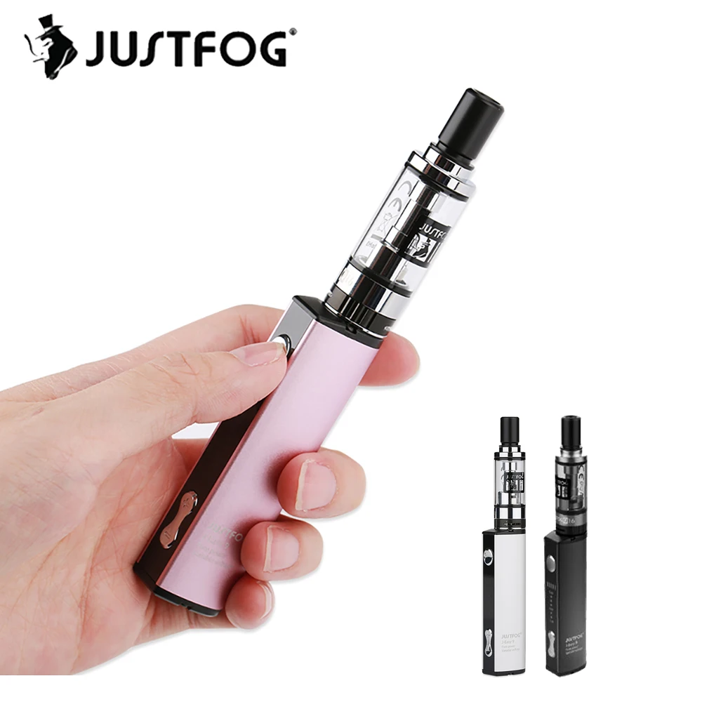 Оригинальный стартовый набор Justfog Q16 аккумулятор 900 мАч с баком клиромайзером 1 9