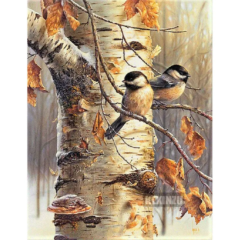 

diamond embroidery sale -Bird on the tree full 5d fulldiamond painting mosaic 3d picture of rhinestones cross-stitch gift