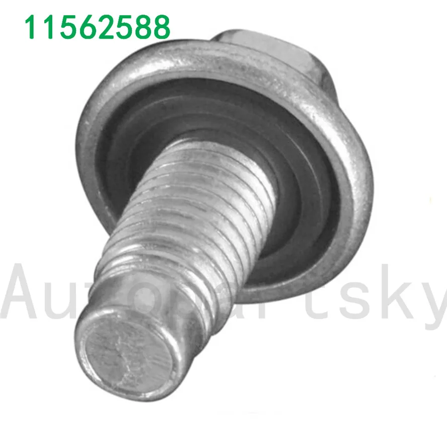 Масляный поддон для слива болт w/O Ring OEM 11562588 24100042 Chevrolet Buick Cadillac GMC 03538469 96829610