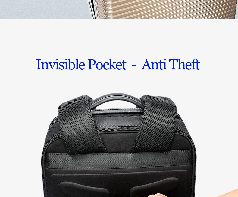 BOPAI Detachable 2 in 1 Backpack USB External Charge Laptop Backpack Shoulders Anti-theft Backpack Waterproof Backpack for Men BOPAI Detachable 2 in 1 Backpack USB External Charge Laptop Backpack Shoulders Anti-theft Backpack Waterproof Backpack for Men