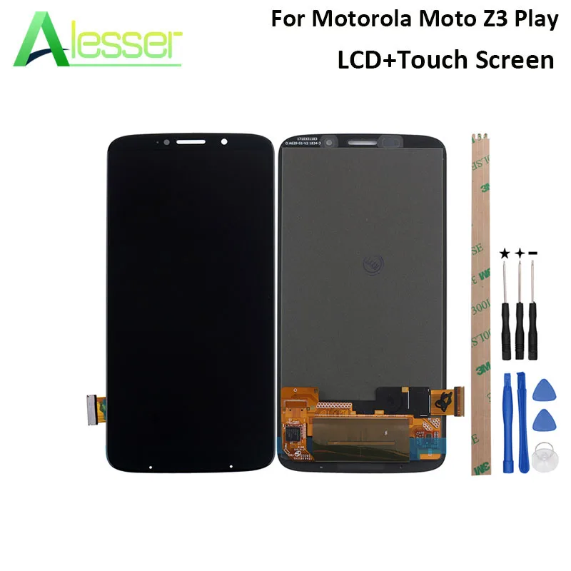 

Alesser For Motorola Moto Z3 Play XT1929 LCD Display And Touch Screen Screen Digitizer For Moto Z3 Play With Tools And Adhesive