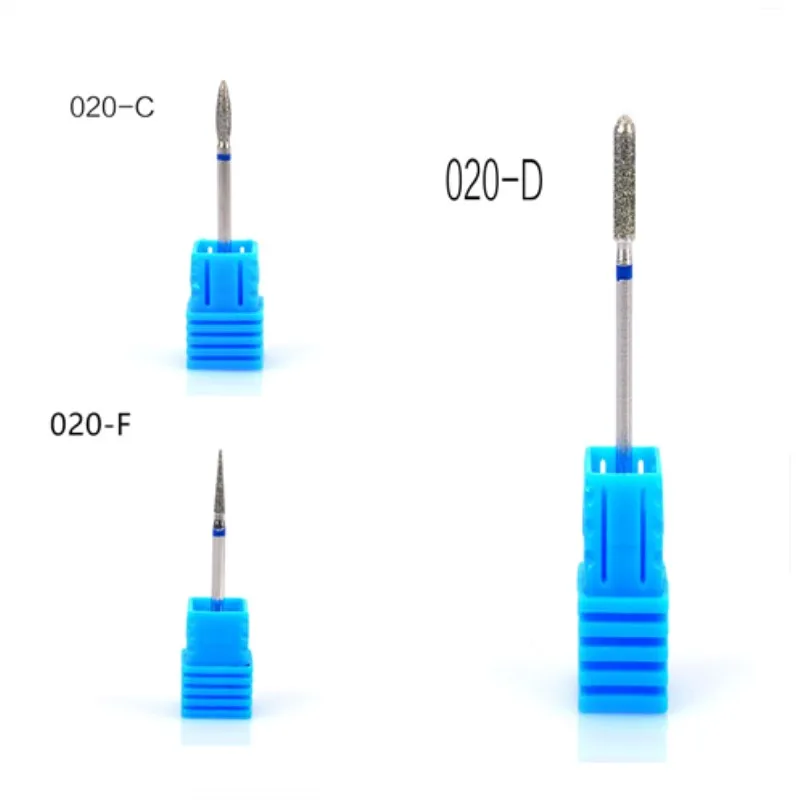 3 шт./упак. 6 видов Сталь фрез для маникюра/педикюра для электрическая машинка для маникюра, аксессуары для полировки 3/32 ''-вольфрамовый бор для дизайна ногтей инструменты
