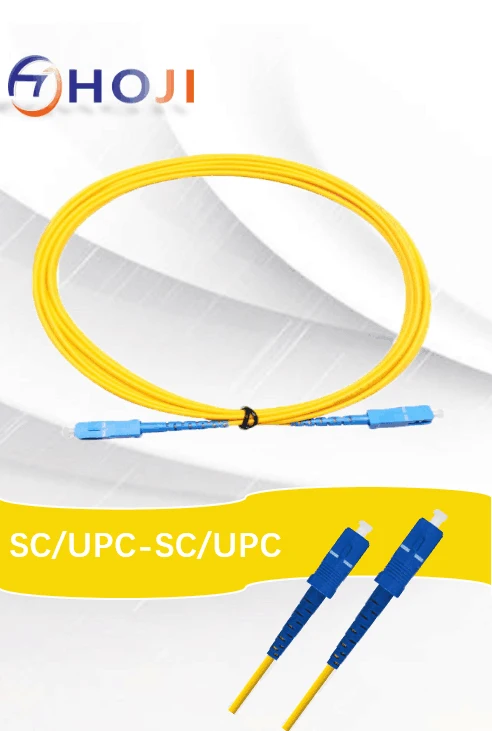 

1.5M 10 Pic alot SC/APC-SC/UPC Simplex 9/125 SingleMode Fiber Optic Cable Patch