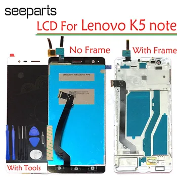 

100% new 5.5'' For Lenovo K5 Note K52t38 A7020a48 A7020 LCD Display Digitizer Touch Screen Assembly Parts For Lenovo K5 Note LCD