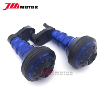 

Motorcycle CNC Aluminum Accessory Crash Pads Frame Sliders Protector Falling Protection For S1000RR 2010-2015 Blue Color