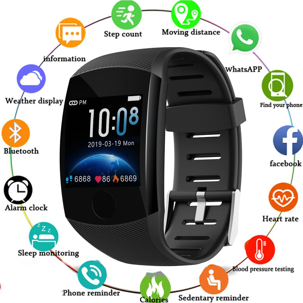 Q11 Big IPS Color Screen Smart Wristband Blood Pressure Heart Rate Monitor Tracker Call Message Reminder Sleep Tracker Watchband
Q11 Big IPS Color Screen Smart Wristband Blood Pressure Heart Rate Monitor Tracker Call Message Reminder Sleep Tracker Watchband