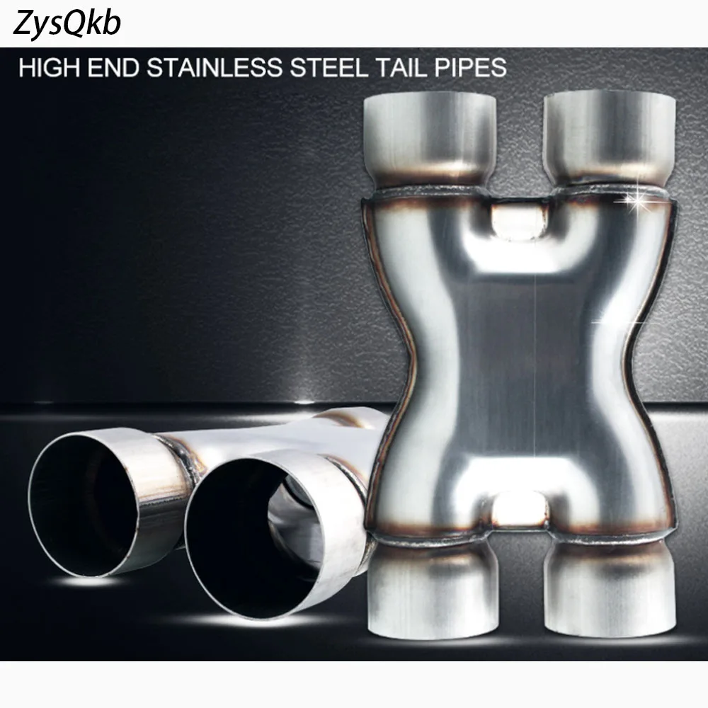 

Free Shipping Stainless Steel Exhaust X Pipe Adapter Connector 3 Inch to 3 Inch Universal