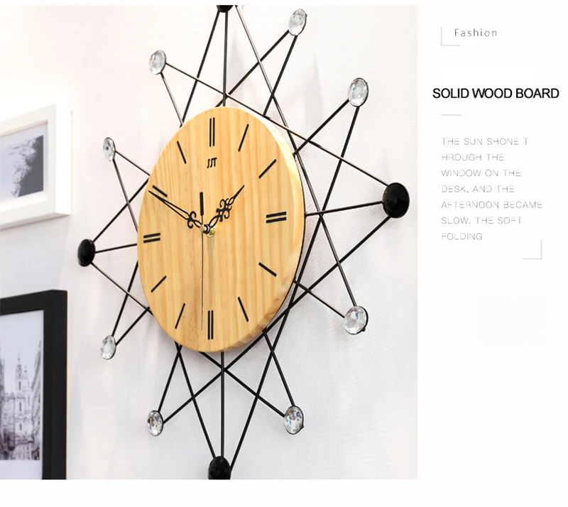 barber pole clock home 3d clock wall (12)