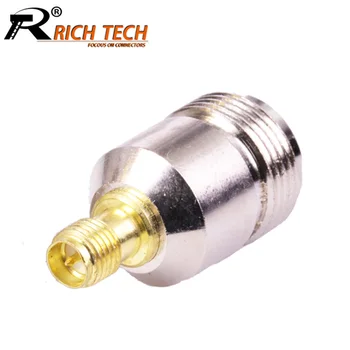 

10pcs/lot RP SMA Female to N Female Straight Adapter High Quality Copper N Jack to RP SMA Jack RF Adapter Converter