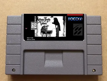 

Addams family values USA-NTSC version 16 bit 46 pins video games !