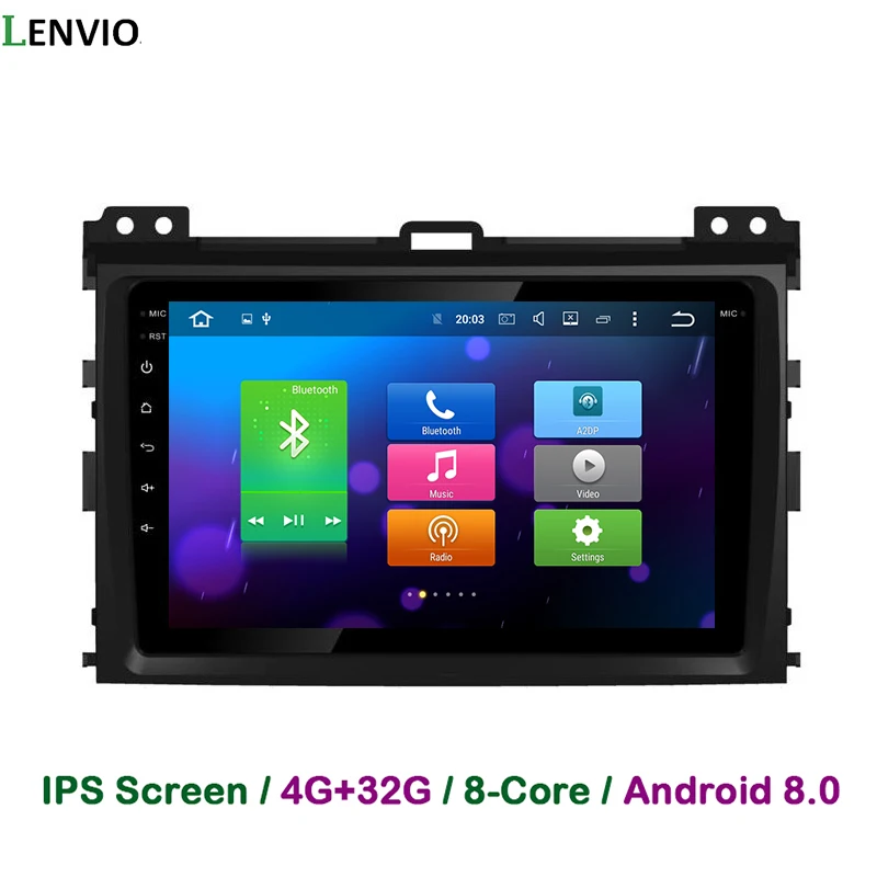 Cheap Lenvio 4G RAM 32G ROM Android 8.0 Car DVD Radio GPS Navigation For Toyota Prado 120 Land Cruiser 120 2002-2010 Octa Core IPS DAB 0 Cheap Lenvio 4G RAM 32G ROM Android 8.0 Car DVD Radio GPS Navigation For Toyota Prado 120 Land Cruiser 120 2002-2010 Octa Core IPS DAB 0