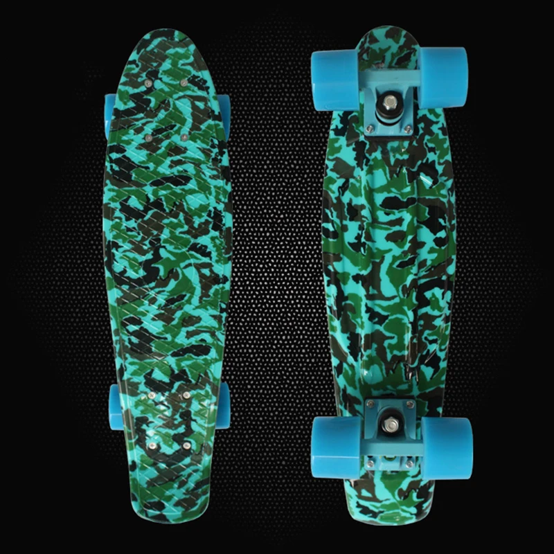 Доска для скейтборда с камуфляжным принтом PN19|skate longboard|skateboard deckmini cruiser |