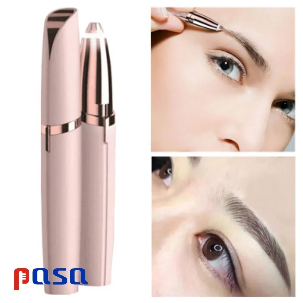 

Electric Face Eyebrow Hair Remover Epilator Mini Eyebrow Shaver Razor Instant Painless Portable Epilator Shaving Eyebrow Trimme