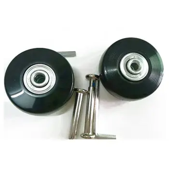 

2 Sets of Luggage Suitcase Replacement Wheels Axles Deluxe Repair Tool 50*20*6.1 mm