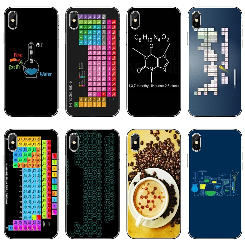 

Chemical College Periodic Tables For Xiaomi Redmi S2 5 plus 6A 4A 4x Note 6 Pro 5 5A 4 3 Pocophone F1 Soft mobile phone case