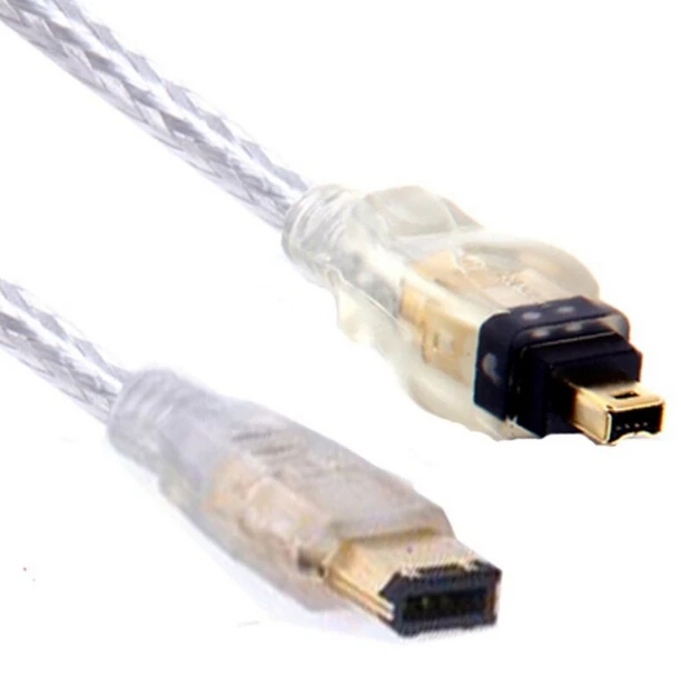 IEEE 1394 Firewire iLink 6 4 Pin DV Video Cable/Cord/Lead For Sony