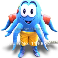 Талисман костюм осьминога костюм на заказ Необычные платья для косплея мультяшный маскот карнавальный костюм маскарадный костюм
