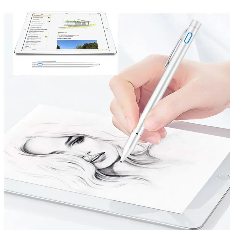 

Active Stylus Pen Capacitive Touch Screen For Samsung Galaxy Tab S S3 S2 S4 9.7 10.1 10.5 A A2 S E 9.6 8.0 7 inch Tablet pencil