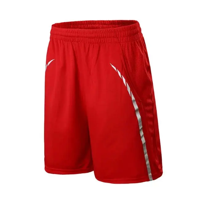Новые мужские спортивные шорты для бадминтона, женские мужские теннисные шорты, шорты для настольного тенниса/пинг-понга, одежда - Цвет: red