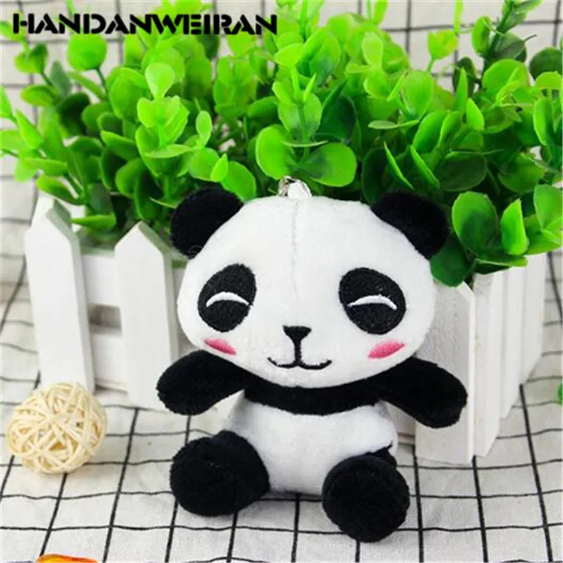 

1PCS Cute Plush Panda Toys Small Pendant Mini Soft Stuffed Pandas Toy Birthday Activity Gift For Kids Children 10CM Hot