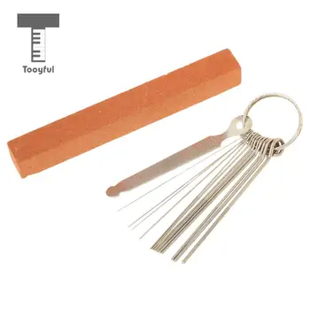 

Tooyful Set of Professional File Grinding Needle and Grinding Stone Sanding Polish Luthier Tools Guitar Accessory Musicians Gift