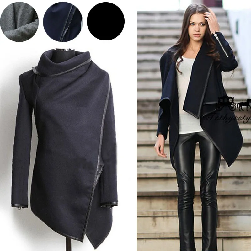 Womens Jackets Coats - Black Coat