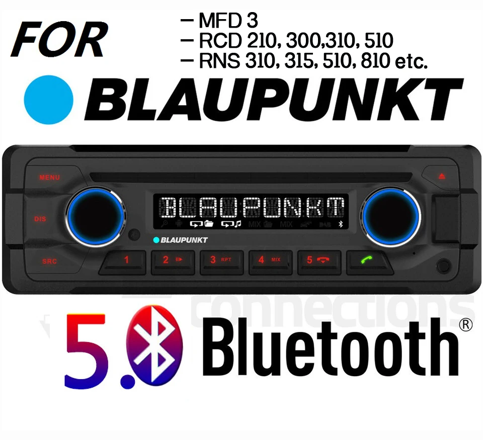 Беспроводной Громкая связь Bluetooth 5,0 Модуль Aux кабель 8pin ISO адаптер ключ аудио стерео для Fabia Skoda Polo Golf Passat Toura