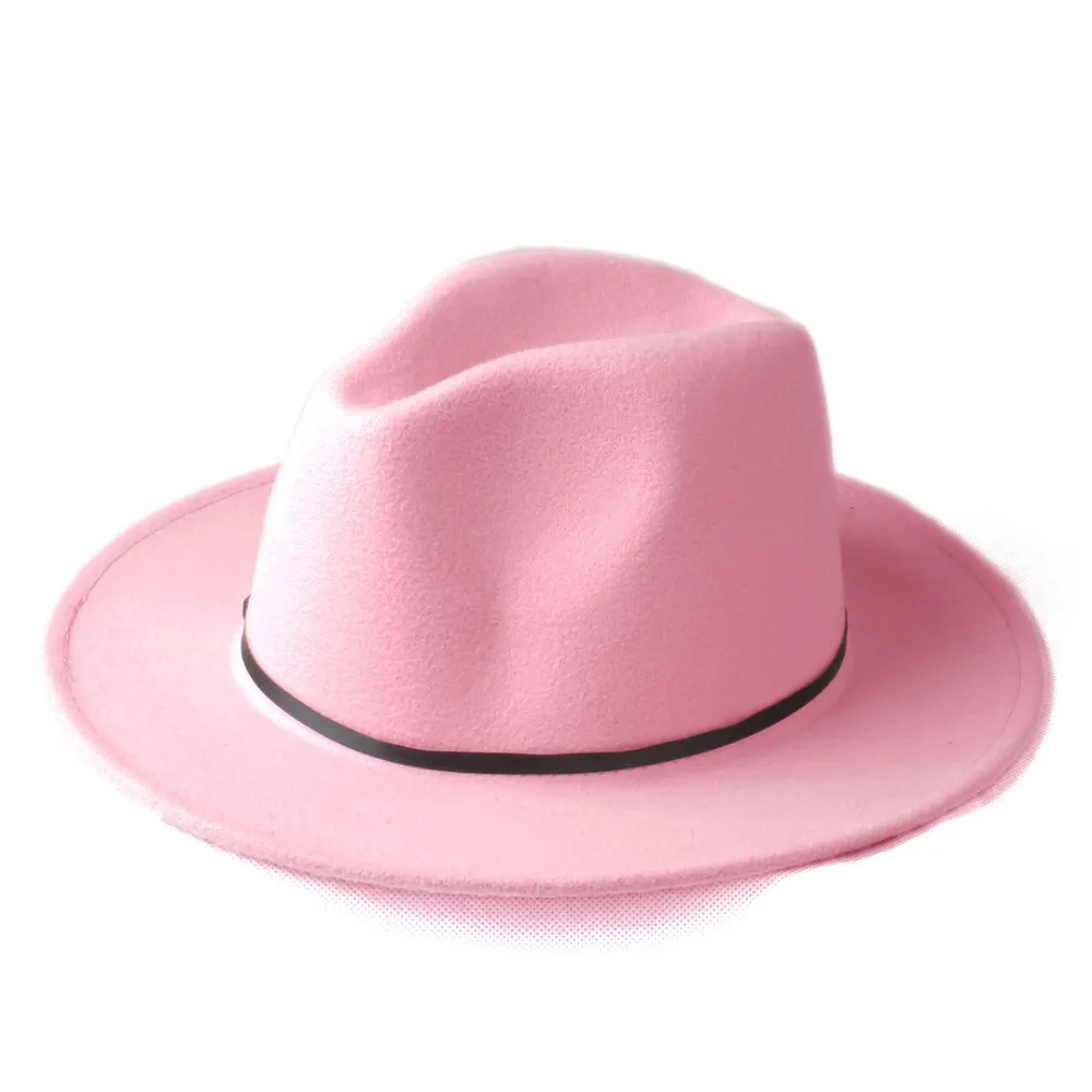 Дизайн, летняя шерстяная Женская Мужская шляпа Chapeu Feminino, шляпа от солнца для Laday, широкополый, сомберос, джаз, церковная Кепка Панама Федора, Топ 20