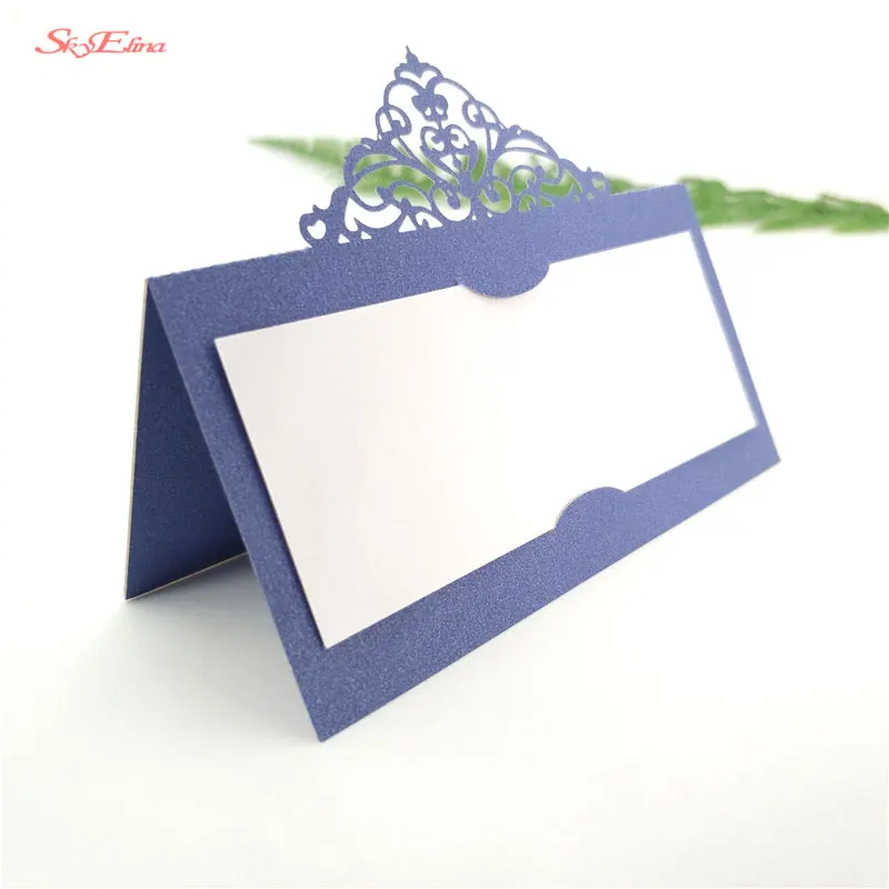 50pcs Bear Laser hollow Cut Baby Shower Birthday Party Table Name Place Cards Wedding Invitations Table Name Card Party Decoration5z (50)