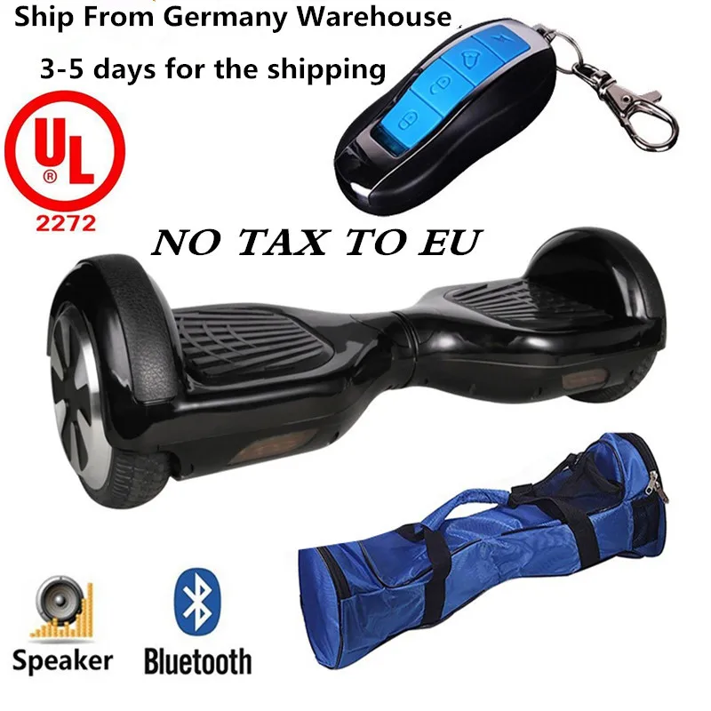 

New SMART Hoverboard Electric Self-Balancing Scooter Hover Board Skateboard Black