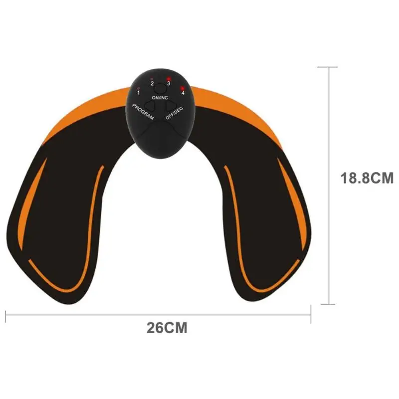 Тренажер для мышц бедер, электрический стимулятор мышц бедер, тренажер для подтяжки ягодиц, машина для красоты тела с 15 режимами