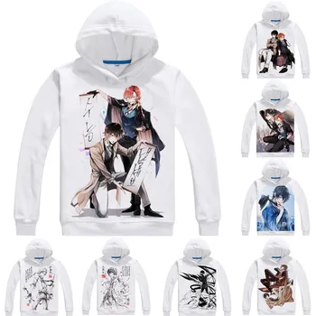 hoodies  sweatshirts men's hoodies anime bungo stray dogs