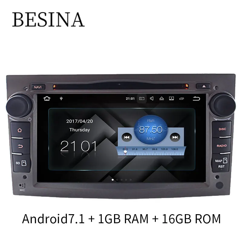 Besina 7 Inch Android 7 1 font b Car b font DVD Player For Opel Vauxhall