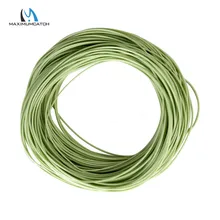 Maximumcactch 100ft dt linha da mosca linha de pesca flutuante duplo atarraxamento 3 cores 1-8wt linha de pesca com mosca