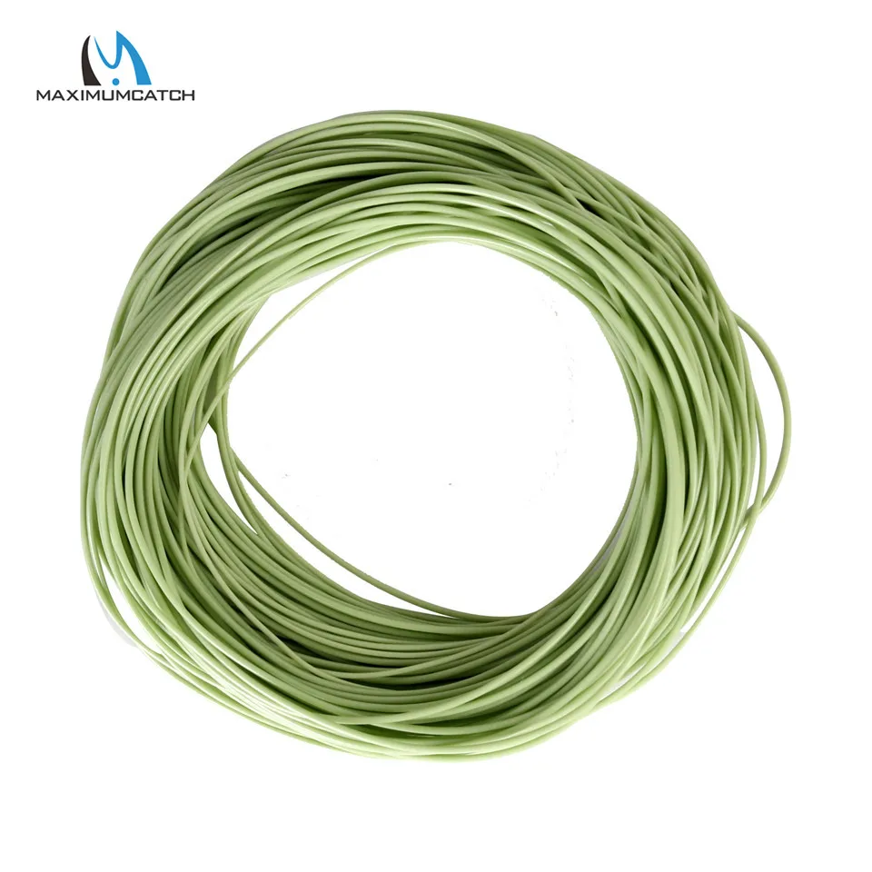 Maximumcactch 100FT DT fly line плавающая рыболовная леска с двойным конусом 3 цвета 1 8wt Fly Fishing