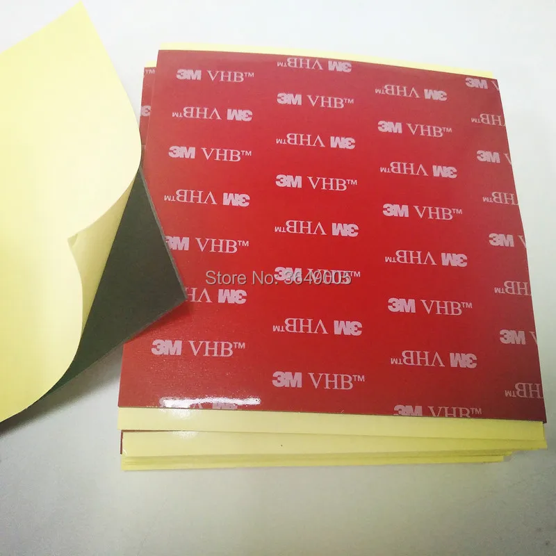 

100mmx100mm Black 5952 Heavy Duty Double Sided Adhesive Acrylic Foam Tape