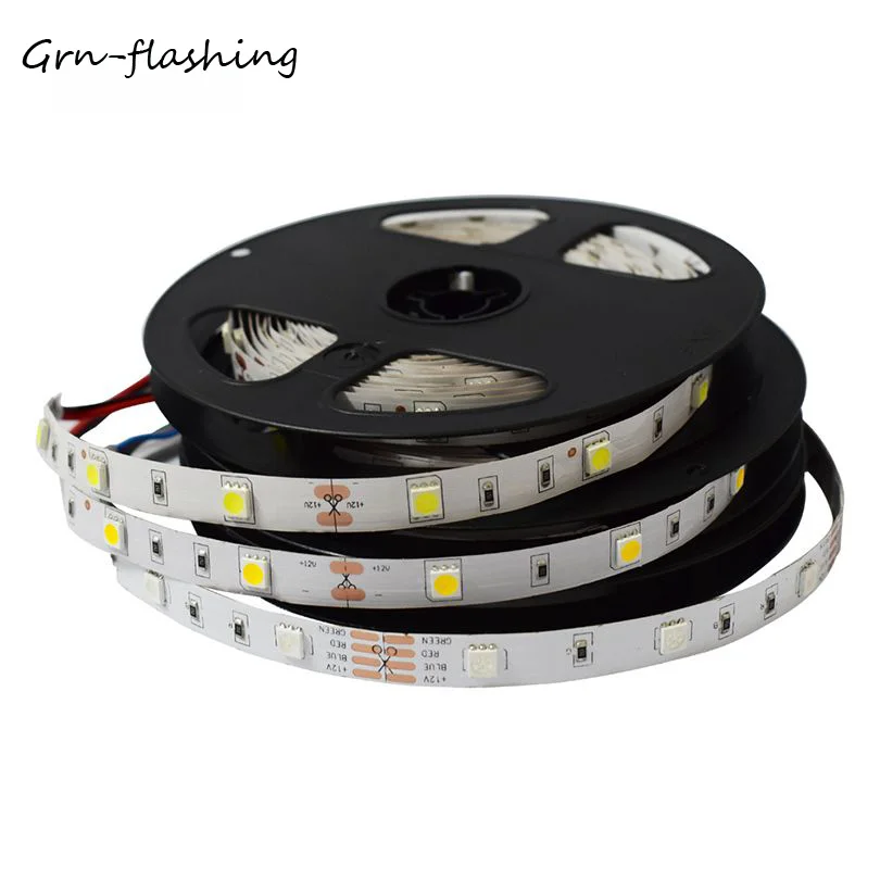 Светодиодная лента GRN FLASHING SMD 5050 12 В постоянного тока светодиодный одов/м 5 м