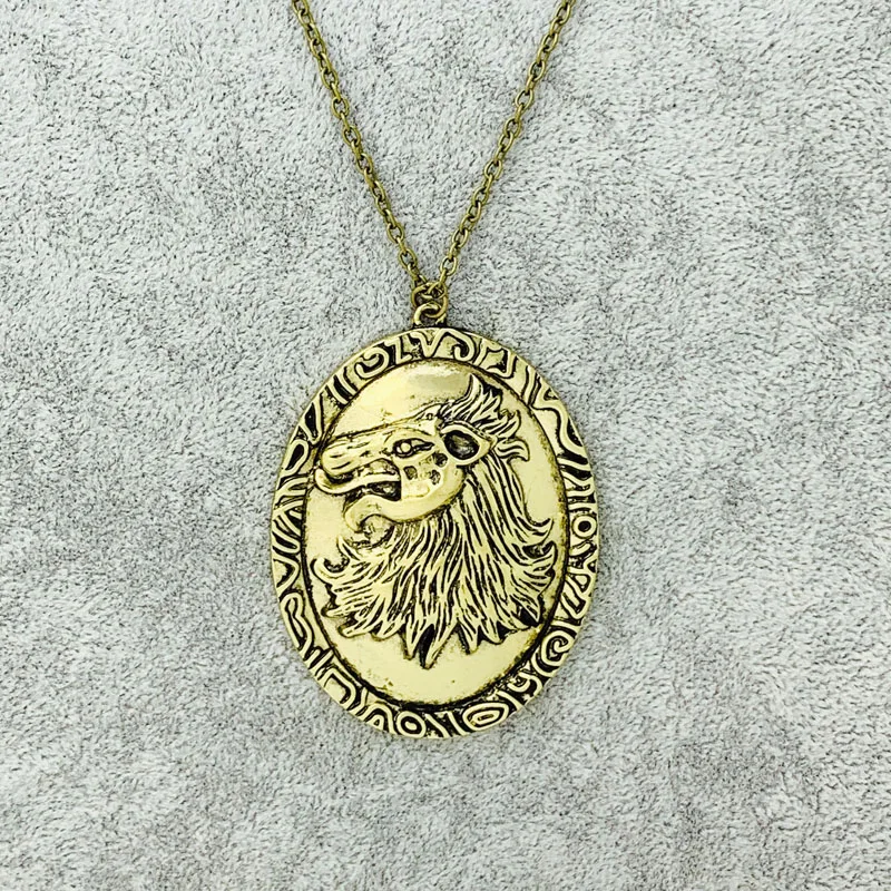 

Game Of Thrones Queen Cersei Pendant Necklace Lannister Golden Lion Head Necklace A Song Of Ice And Fire High Quality Fan Gift
