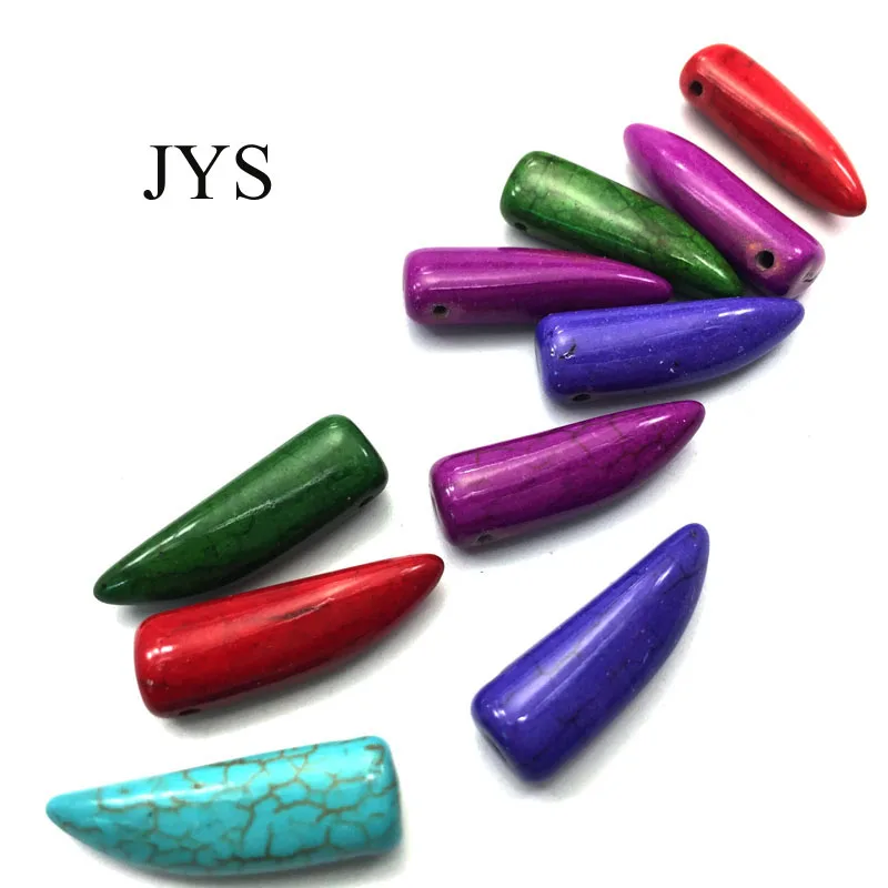 

HOT SALE 7*10*30MM 12PCS/LOT STONE CHARMS CHARMS DIY JEWELRY FINDING MAKING FOR NECKLACE BRACELET