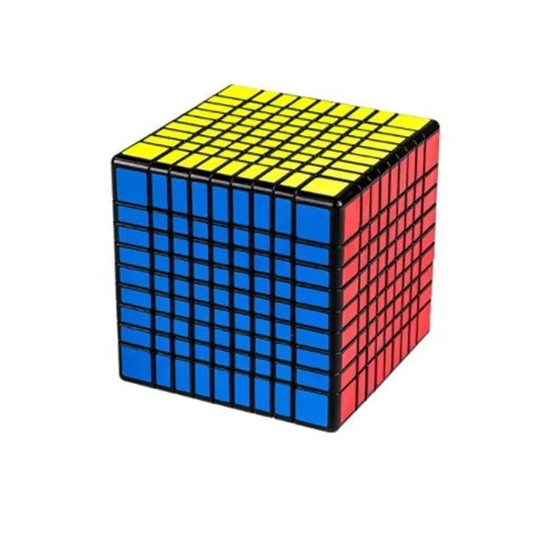 Moyu Mf9 9x9x9, Магический кубик Mofangjiaoshi, 9 слоев, 9x9, скоростные Кубики-головоломки, вращающиеся развивающие игрушки, детская игра, Cubo Magico - Цвет: Black Sr