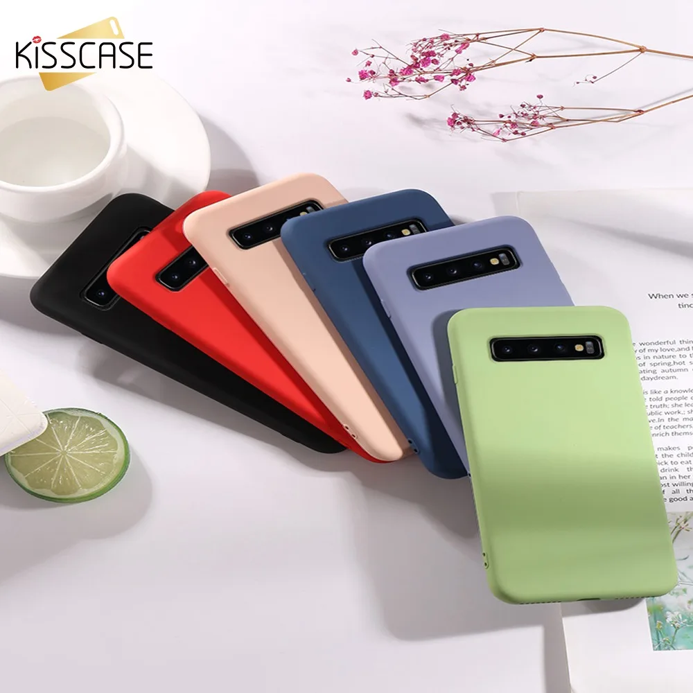 

Soft Liquid Silicone Phone Case For Samsung Galaxy A50 S8 S9 S10 Lite Plus A70 A30 M20 M30 J730 Note 9 A7 2018 Shockproof Cases