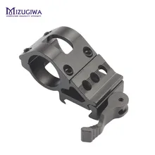 45 офсетное тактическое кольцо фонарика крепление " 25,4 мм кольцо для 20 мм планки Picatinny и Weaver Quick Release Base Hunting caza