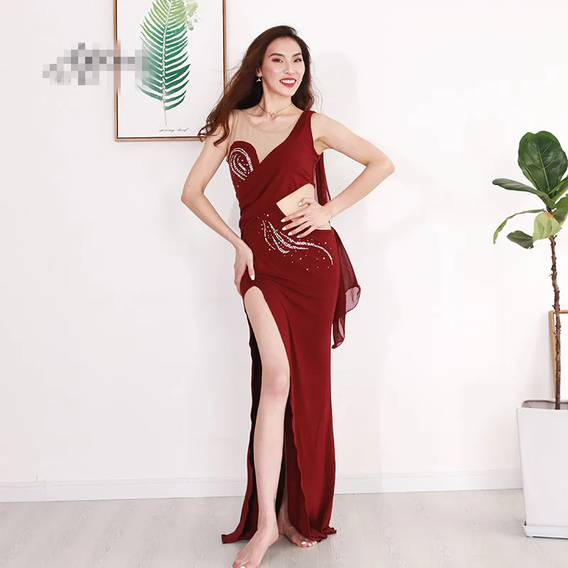 

Oriental dancing costume Belly dance swing Indian eastern desert dance costumes Bellydance baladi bra belt skirt dress robe 3685