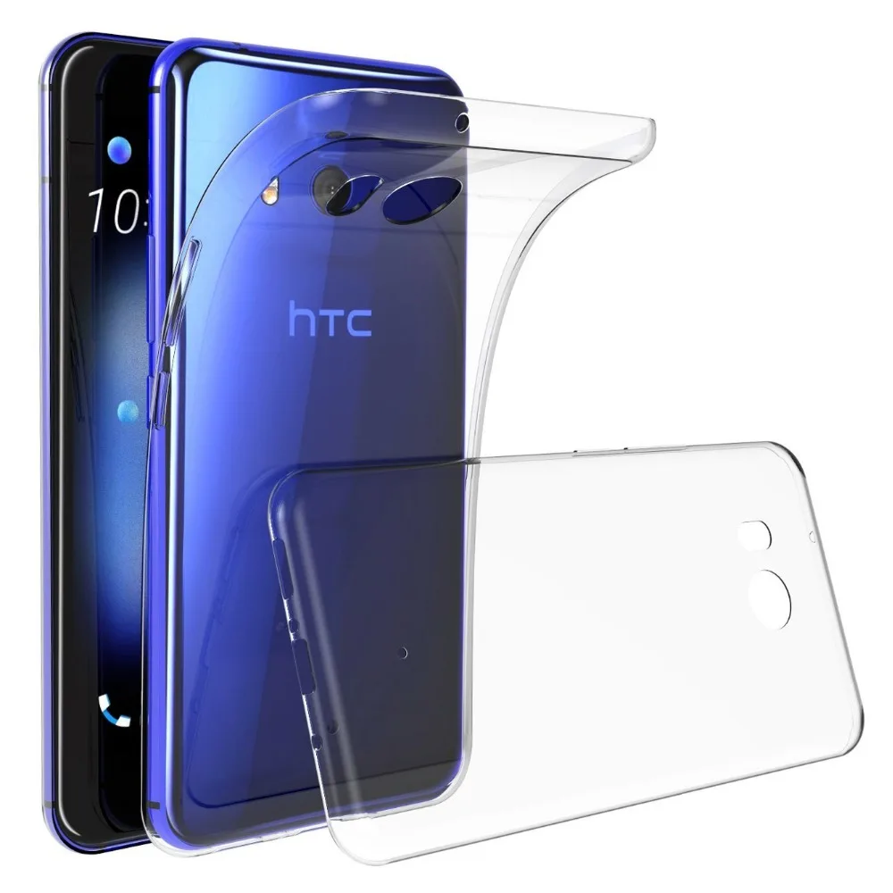 Ультратонкий Прозрачный мягкий силиконовый чехол HereCase из ТПУ для HTC X10 10 Evo U Ultra Play