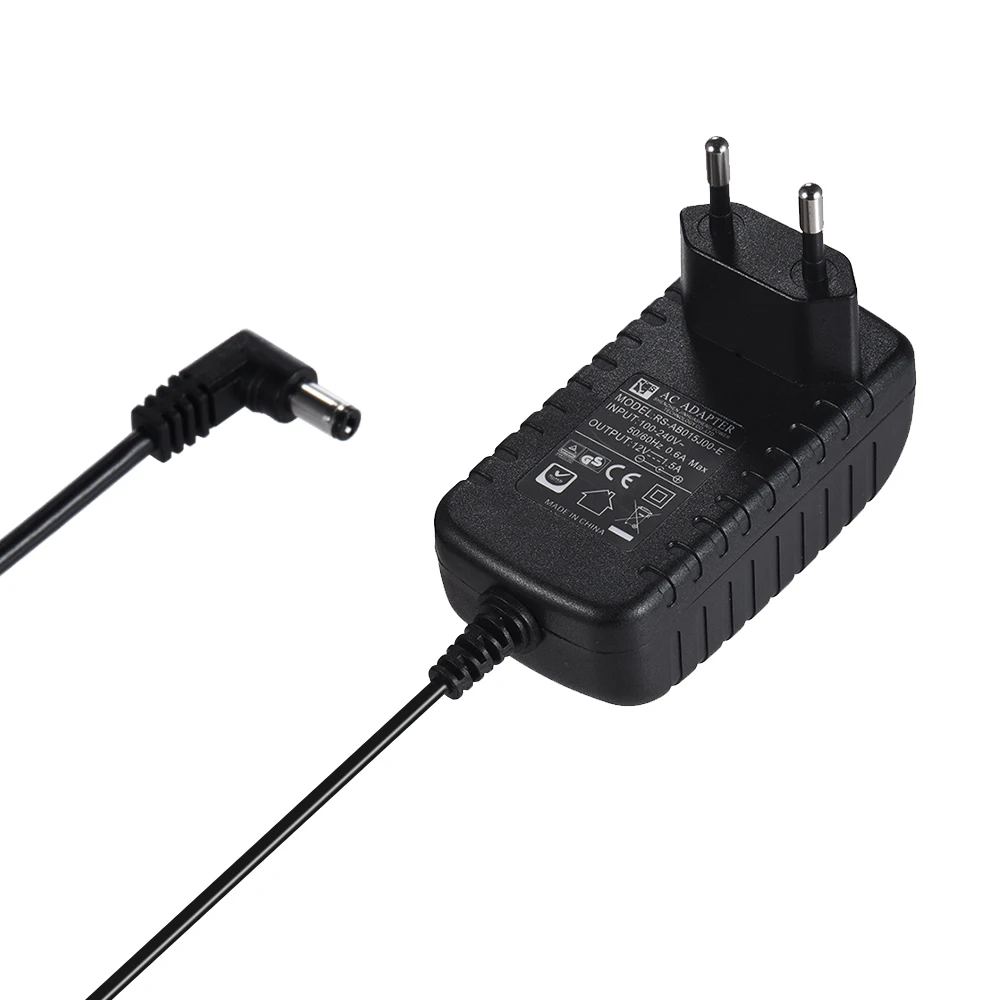 12V 1.5A AC Видео огни адаптер питания для Viltrox L116T L116B L132T L132B VL 162T светодиодный видео