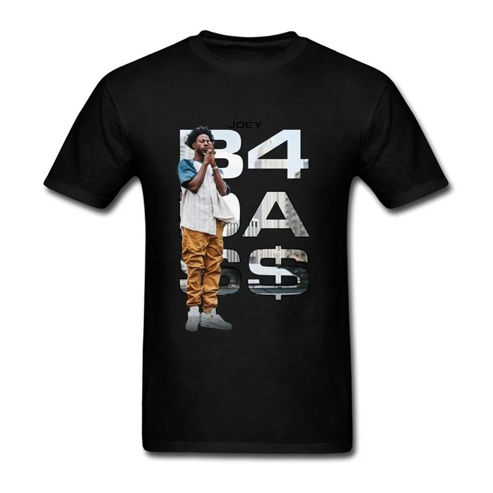 Joey Badass Tour Poster T-Shirt New Fashion Cotton O-Neck Short Sleeve Men's T Shirt Size S-3XL | Мужская одежда