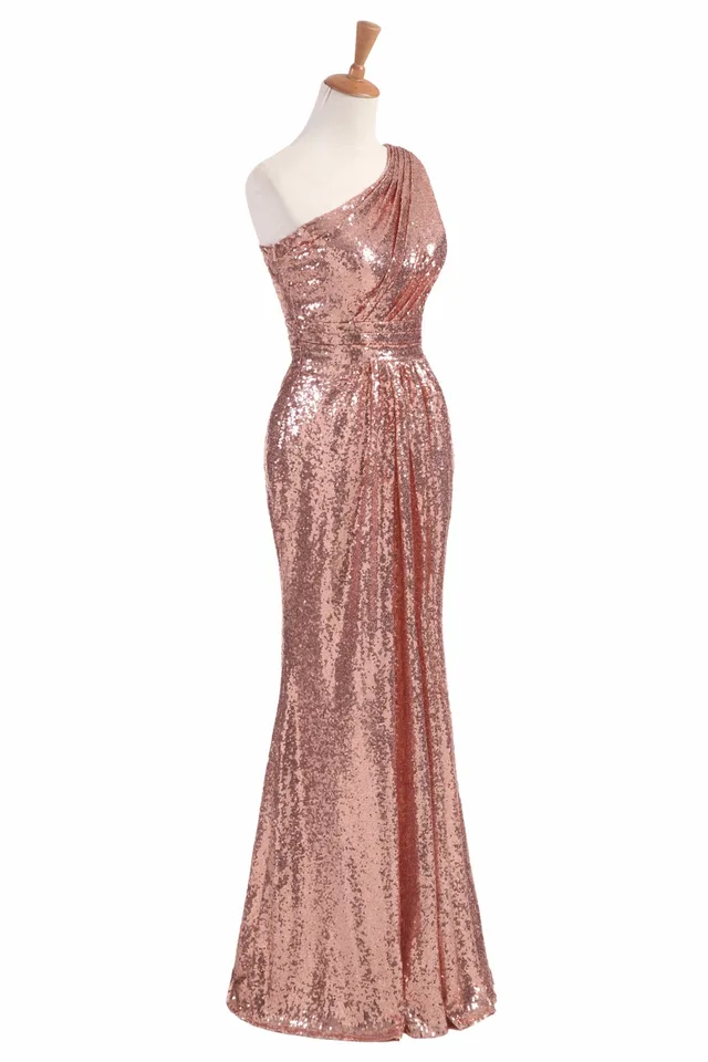 wine red and gold bridesmaid dresses