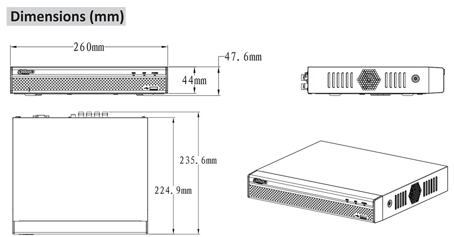 Оригинальная DH XVR5104HS-X 4CH& XVR5108HS-X 8CH& XVR5116HS-X 16CH максимальная поддержка 6MP ip-камера и 5mp hdcvi камера