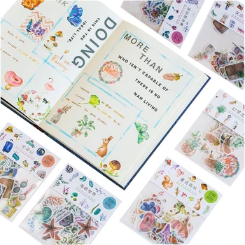 

20pack/lot Kawaii Sticker Pad Dream series sticker Washi scrapbooking sticker simple creative mobile phone decoration sticker